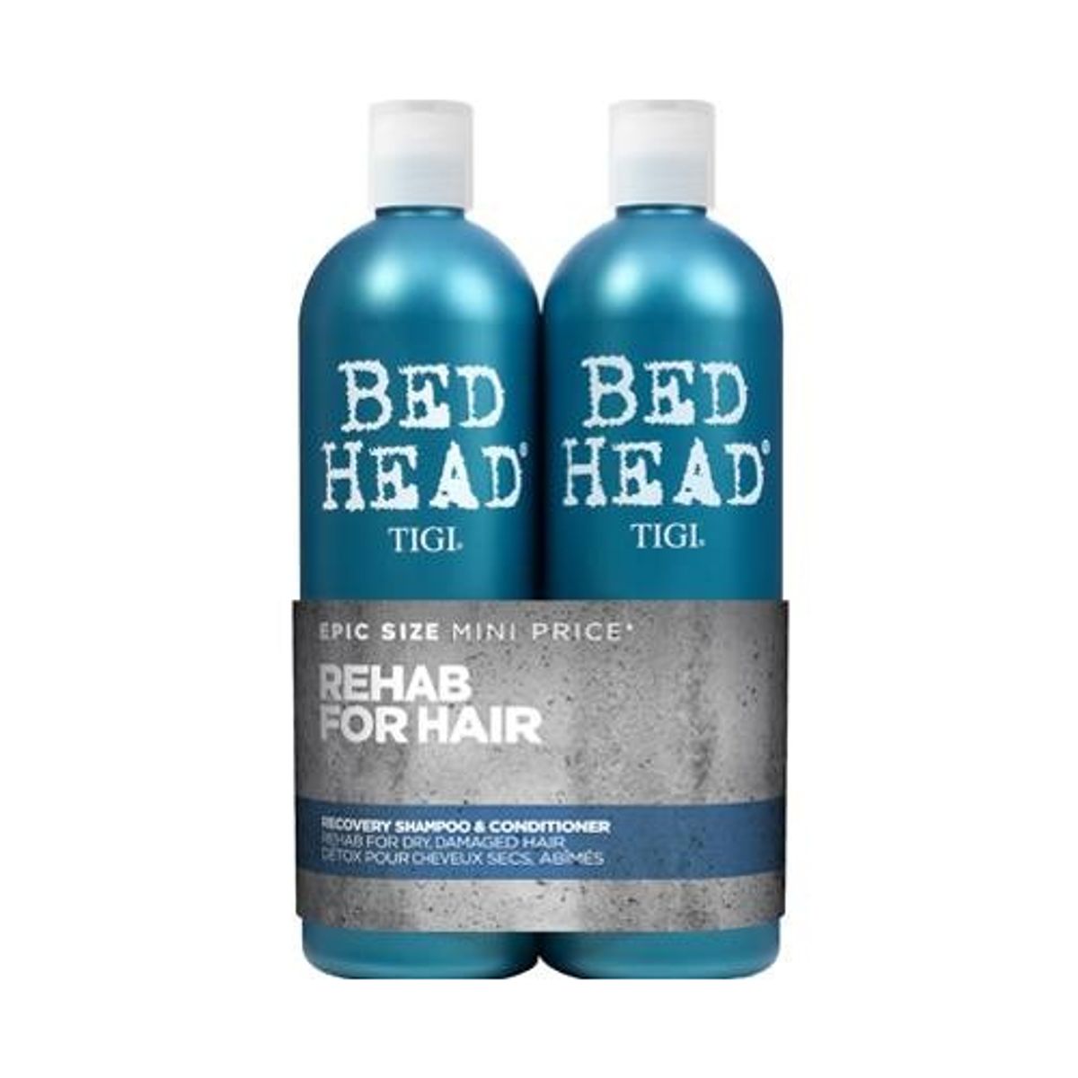 Tigi Bed Head Recovery Shampoo og Conditioner Tween Duo 2 x 750 ml.