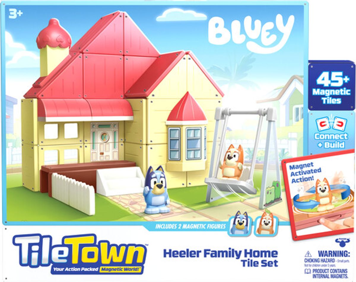 Tile Town - Bluey - Heeler Familens Hus