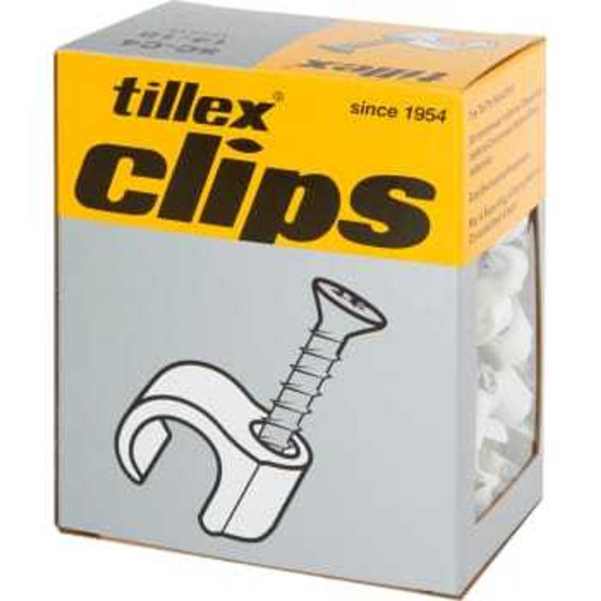 Tillex Skrueclips 10-14 t20 sort (1000 stk)