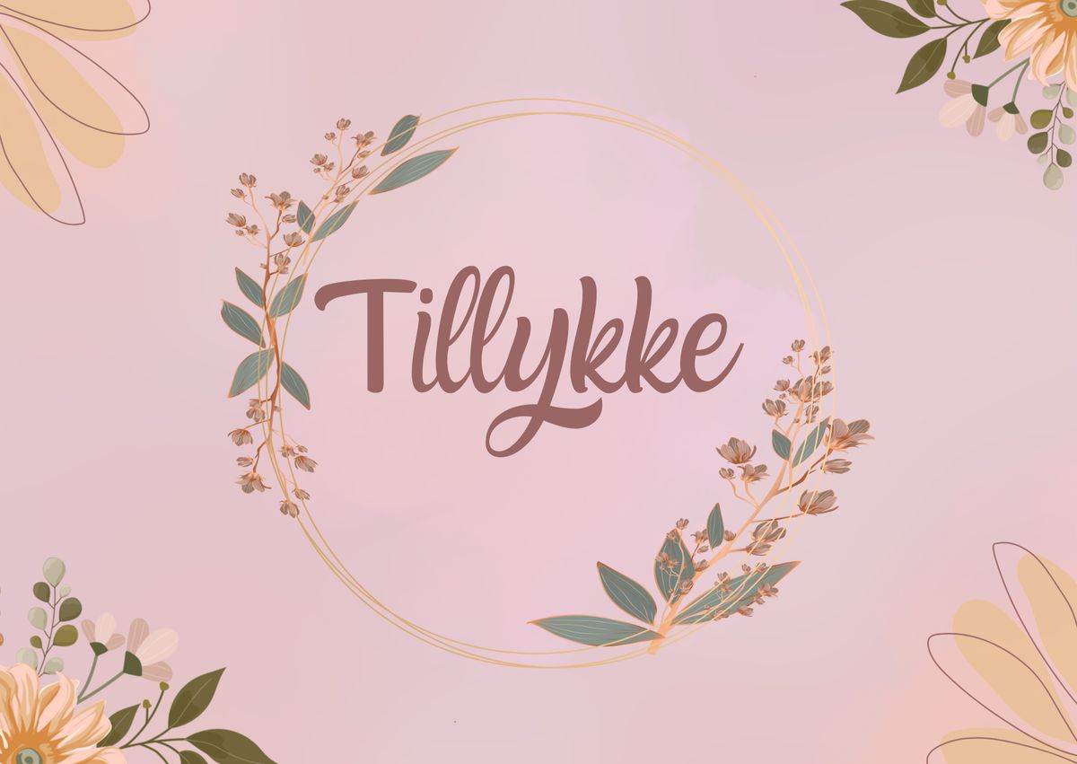 Tillykke, til og fra kort