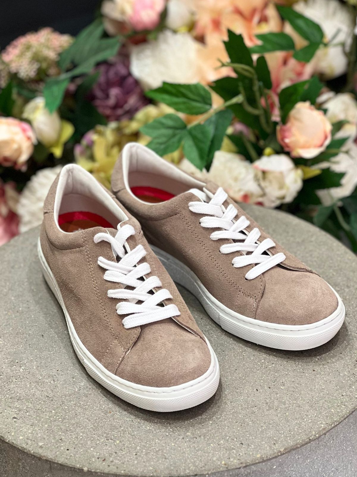 Tim & Simonsen, Ana Suede Sneakers, Ruskind - Piedra 37