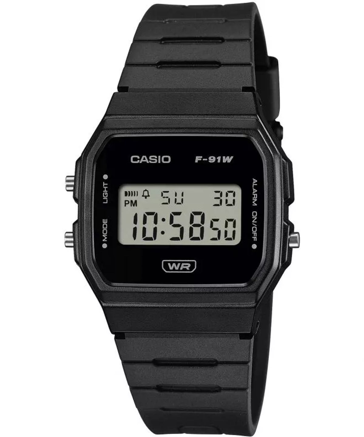 Timeless Unisexur Fra Casio F-91WB-1AEF