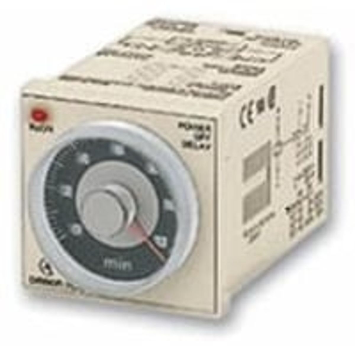 Timer, plug-in, 11-pin, DIN 48x48 mm, multifunktions, 0,05 s-300 h, DPDT, 5A, 100 til 240 VAC, 100-1