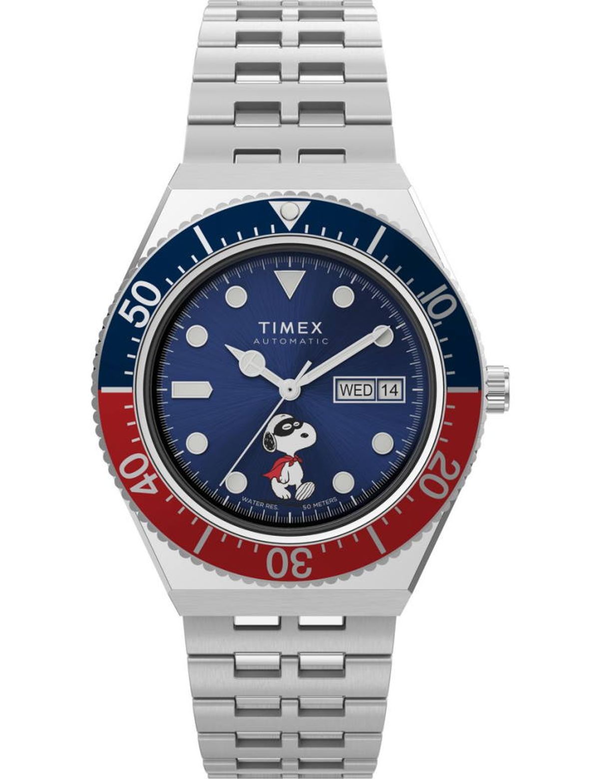 TIMEX M79 Peanuts / Snoopy Masked Marvel Ø40