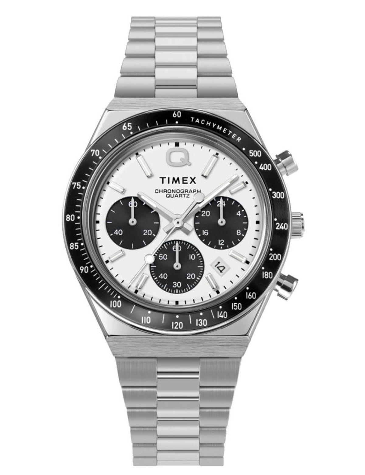 TIMEX Q Timex chronograph hvid Ø40