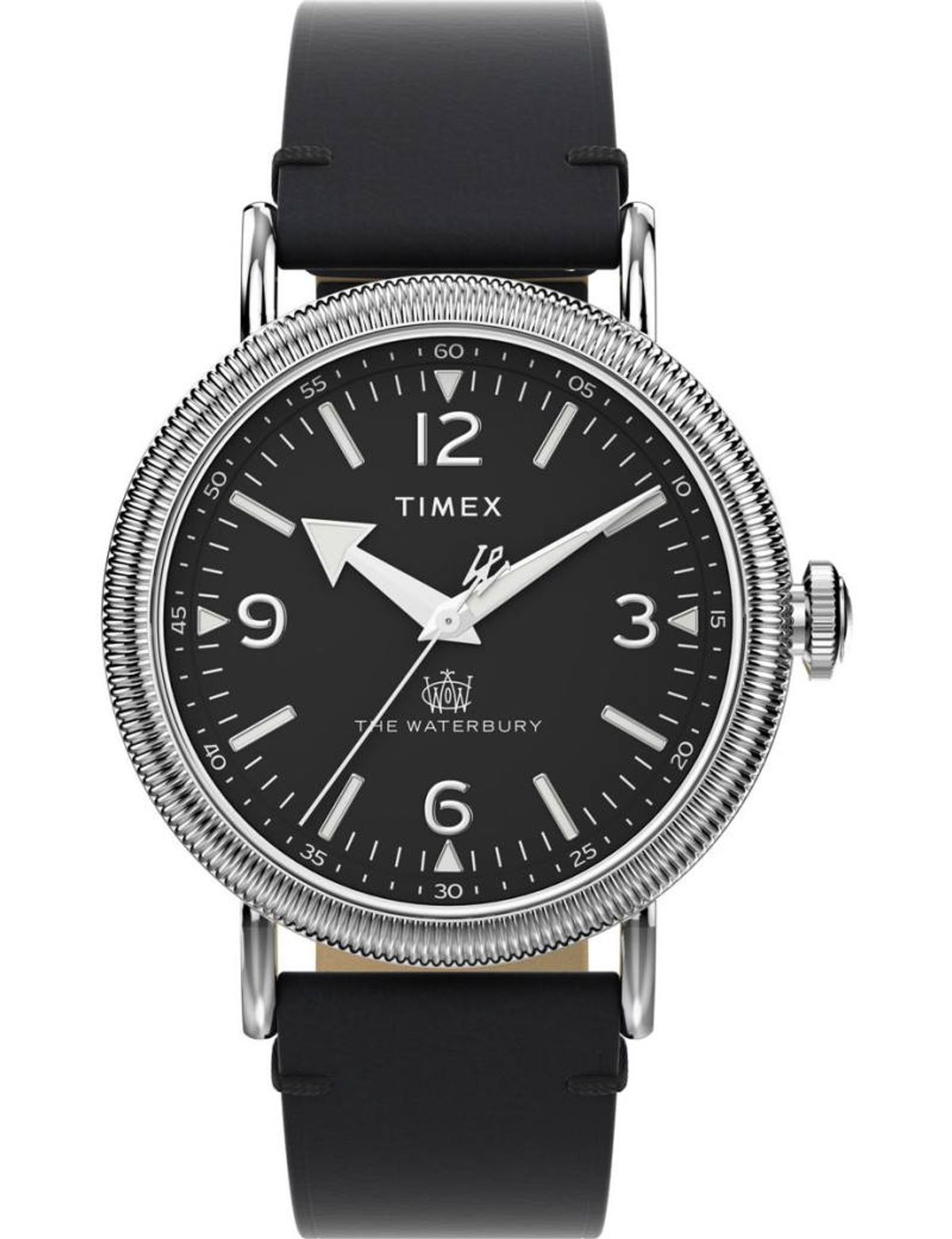 TIMEX Waterbury Coin Edge med rem Ø40