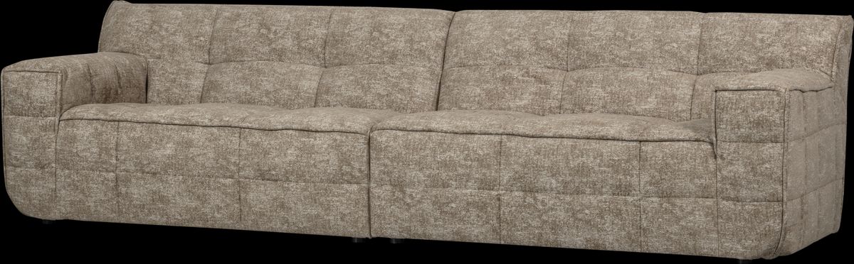 Timor, 4-personers sofa, natur, H81x92x297 cm