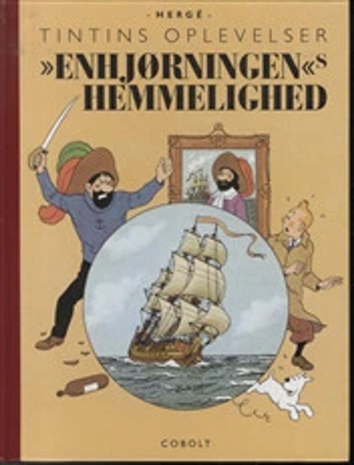 Tintin: Enhjørningen's hemmelighed - retroudgave