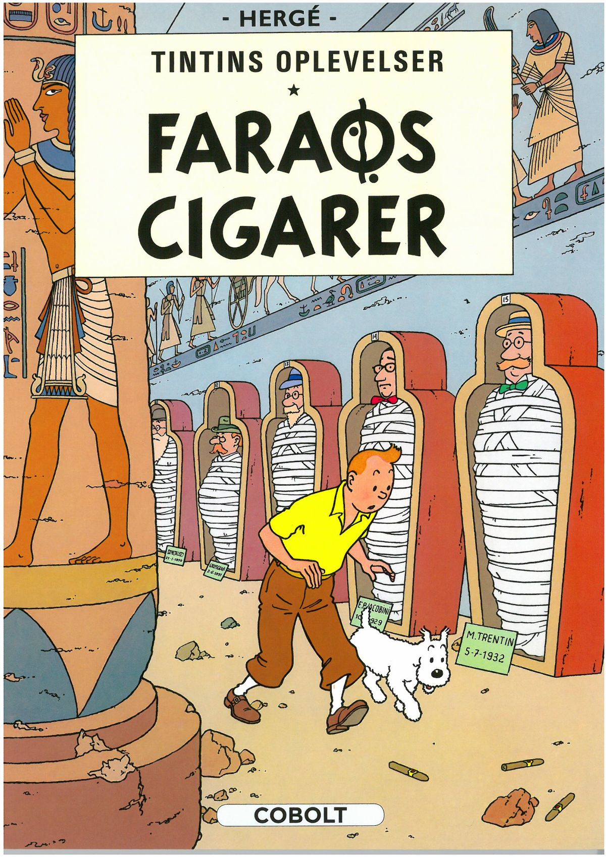 Tintin: Faraos cigarer - softcover