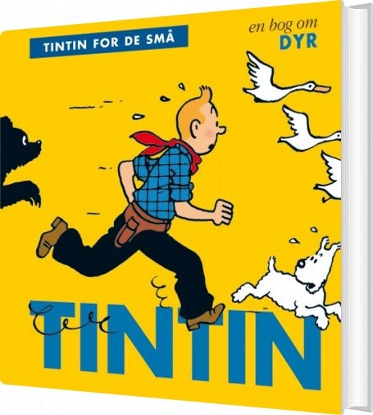 Tintin For De Små: En Bog Om Dyr - Hergé - Bog