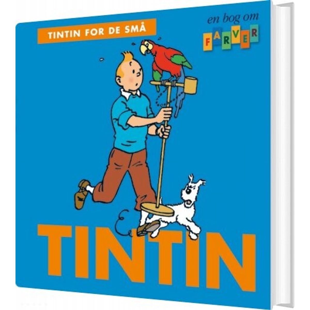 Tintin For De Små: En Bog Om Farver - Hergé - Bog