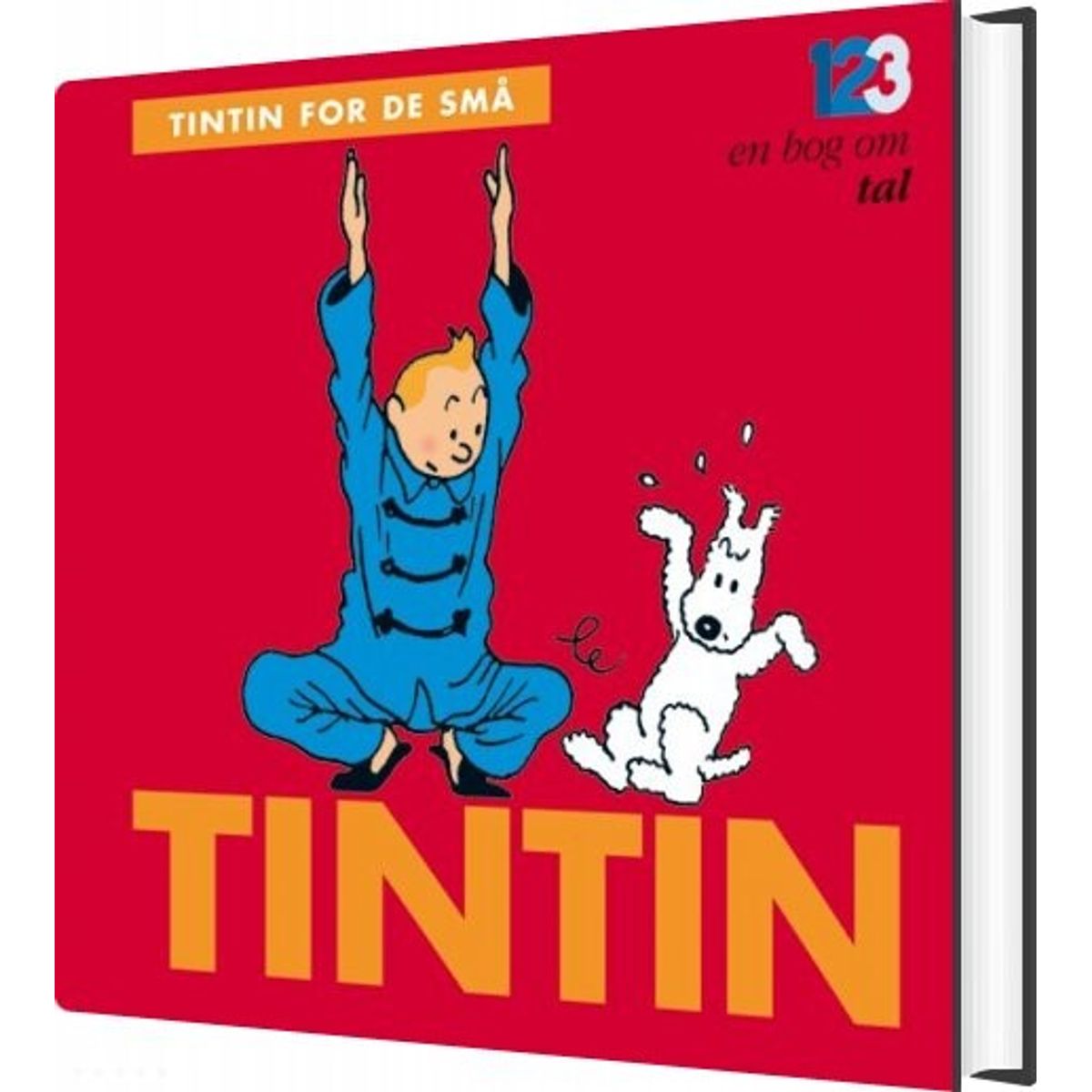 Tintin For De Små: En Bog Om Tal - Hergé - Bog