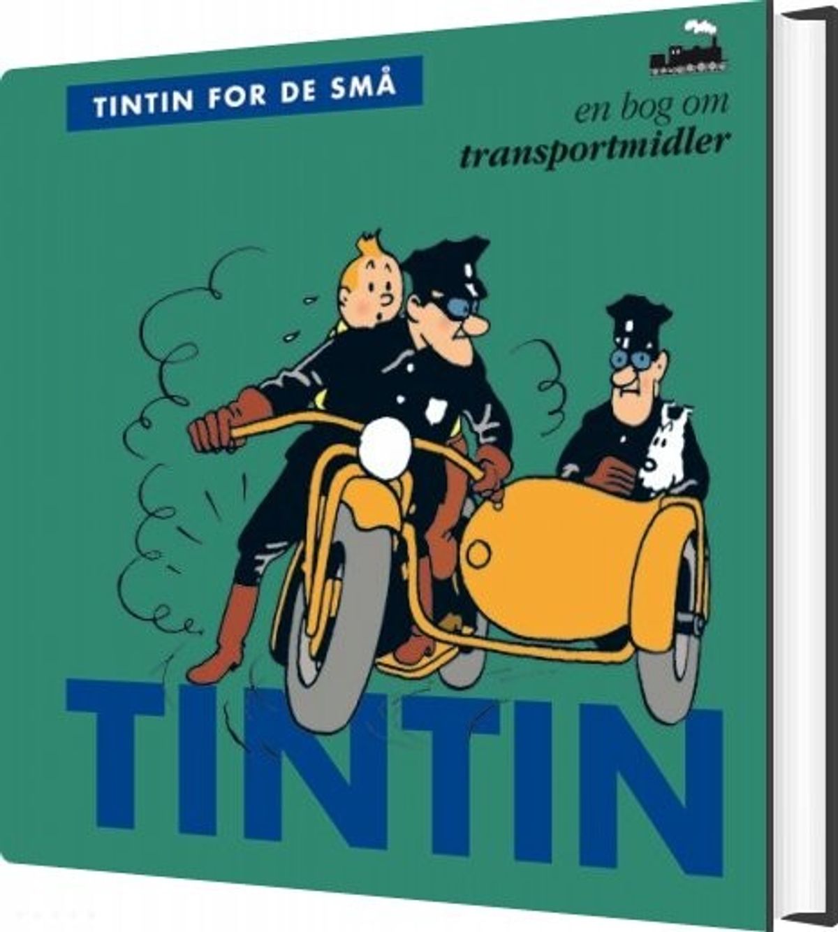 Tintin For De Små: En Bog Om Transportmidler - Hergé - Bog