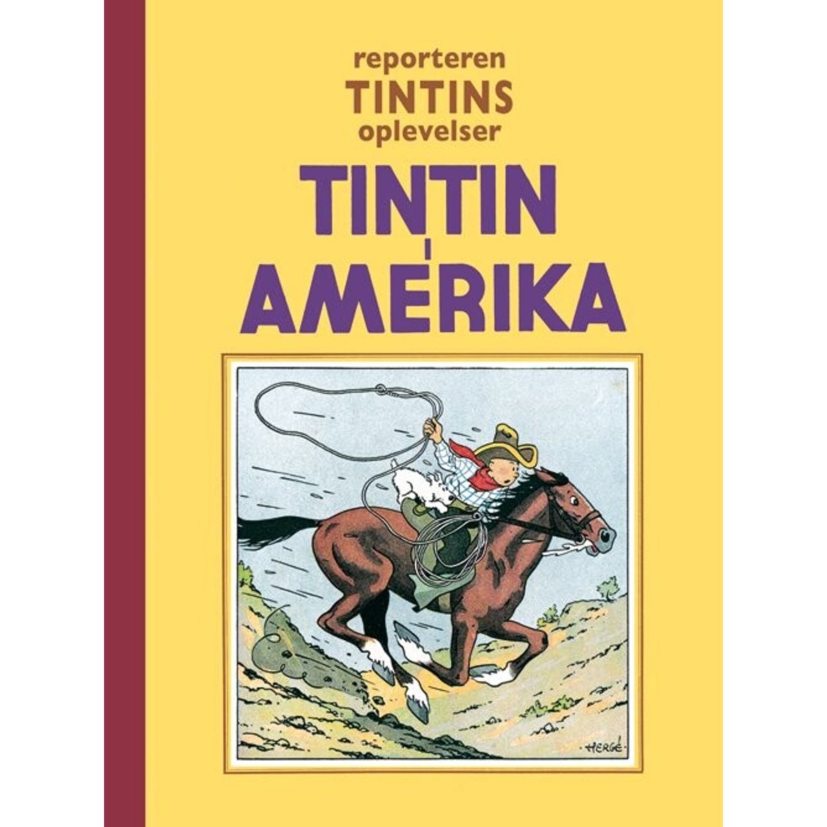 Tintin - I Amerika - Hergé - Tegneserie