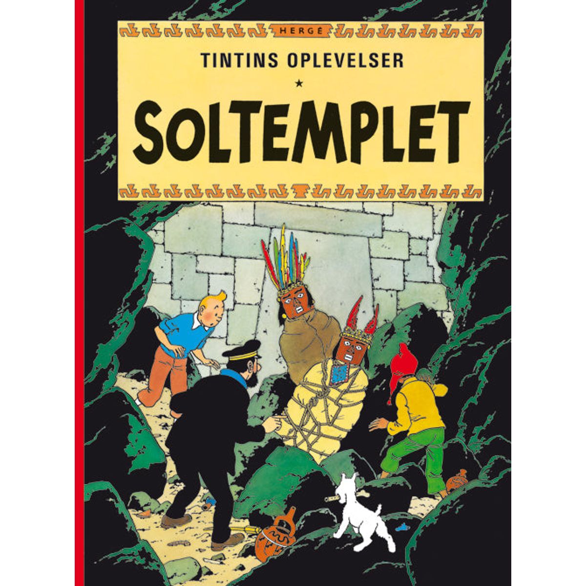 Tintin: Soltemplet - softcover