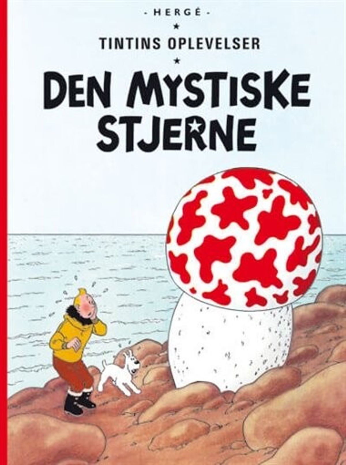 Tintins Oplevelser: Den Mystiske Stjerne - Retroudgave - Hergé - Tegneserie