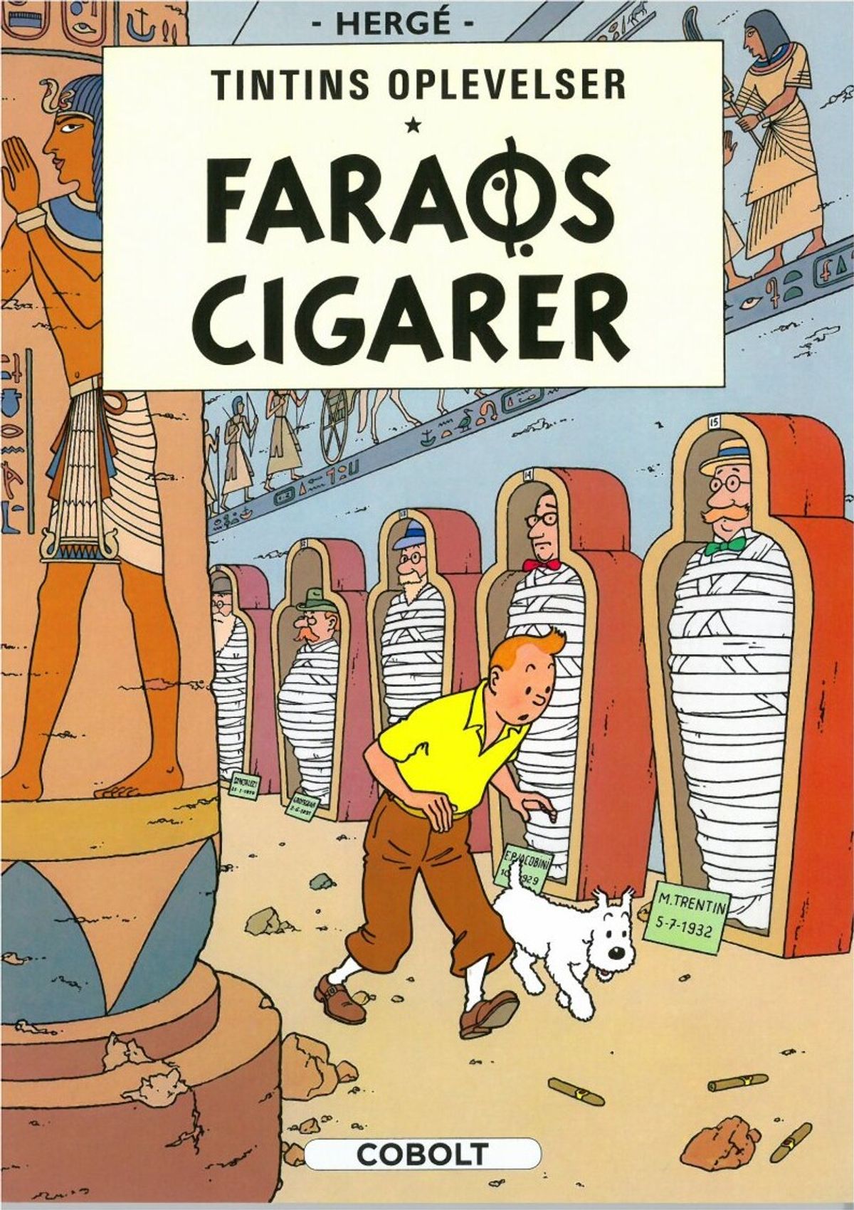 Tintins Oplevelser: Faraos Cigarer - Hergé - Tegneserie