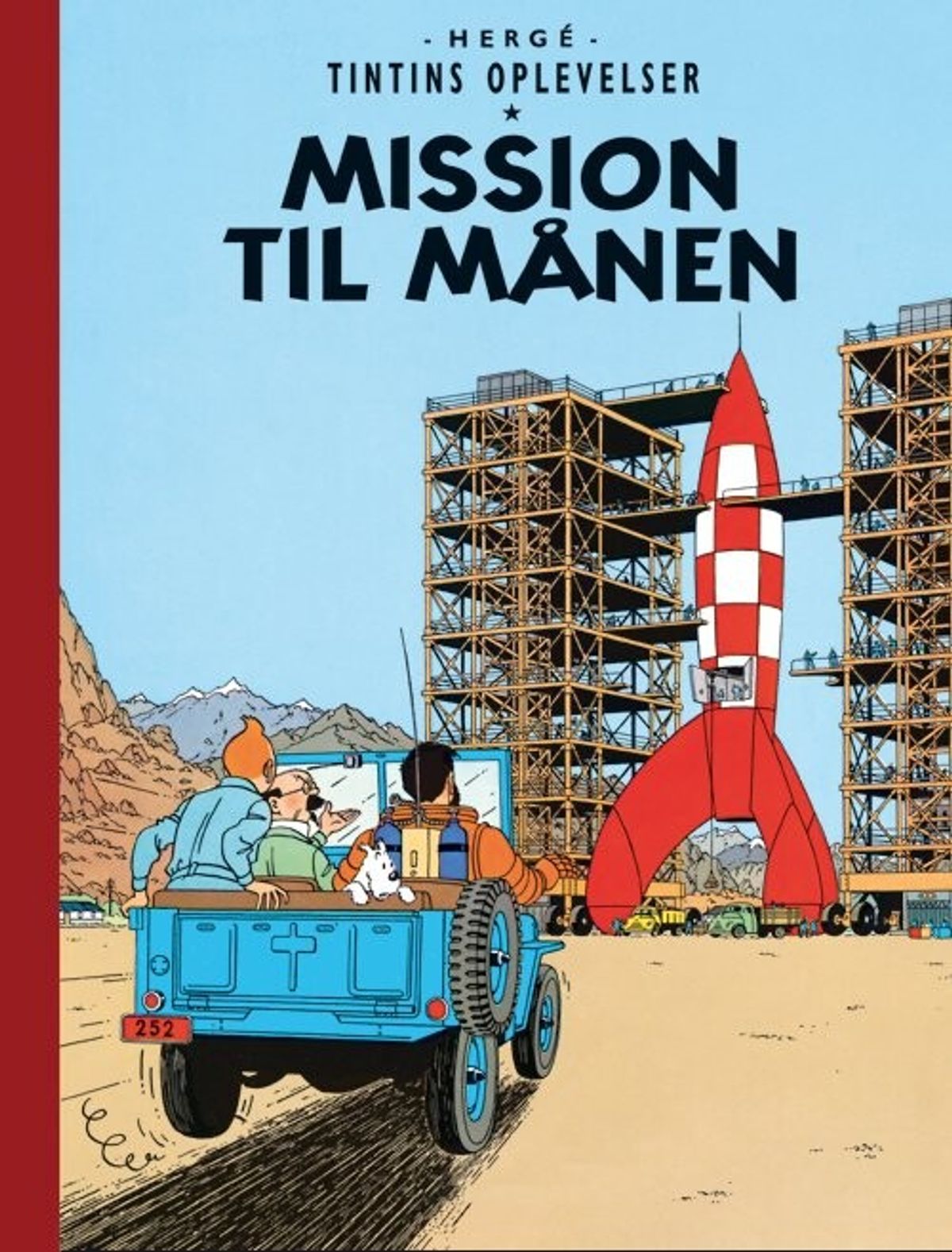 Tintins Oplevelser: Mission Til Månen - Hergé - Tegneserie