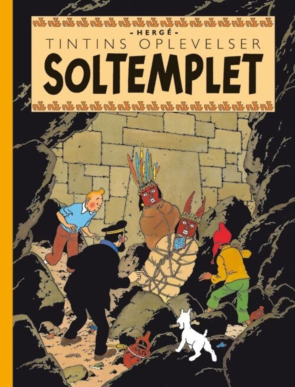 Tintins Oplevelser: Soltemplet - Retroudgave - Hergé - Tegneserie