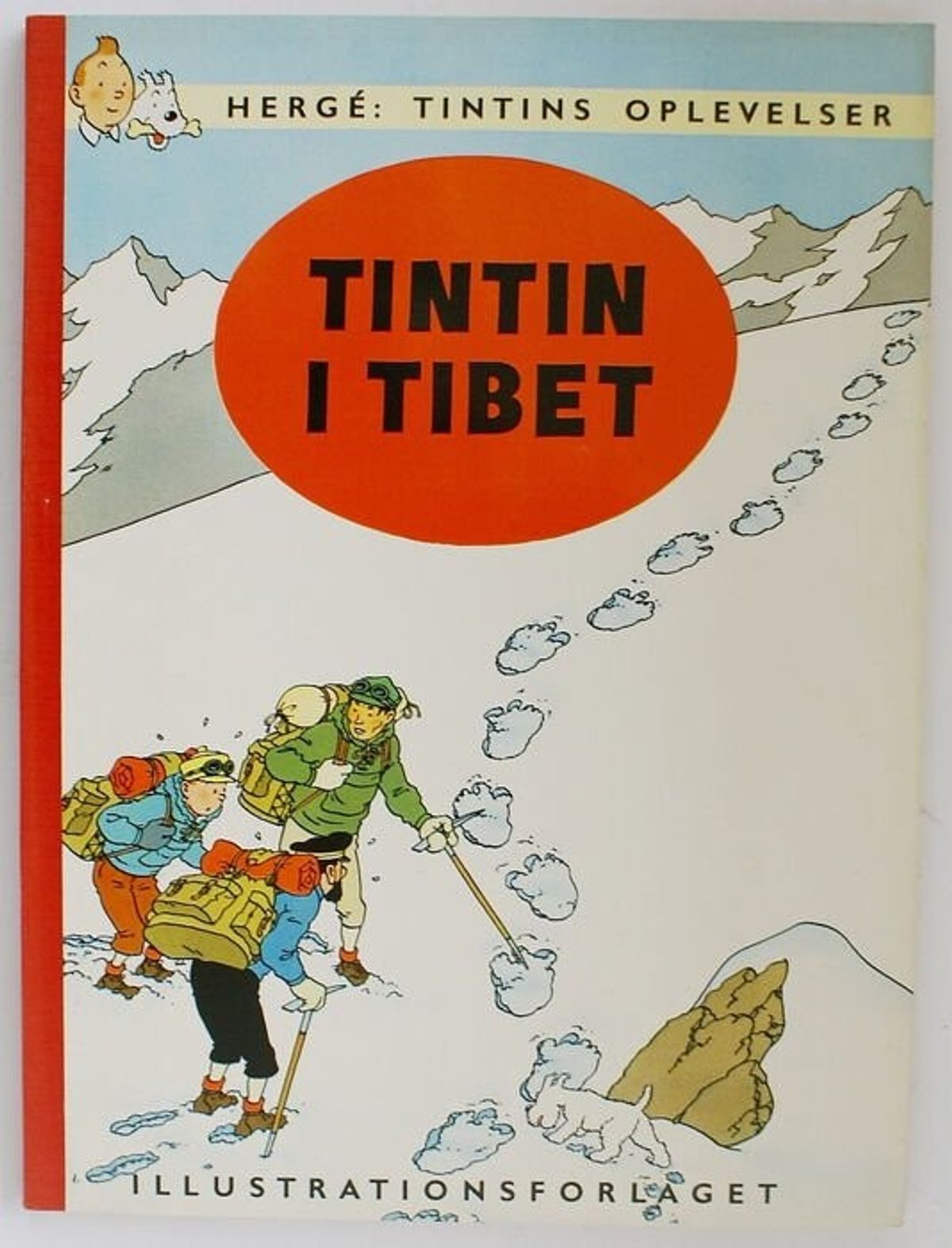 Tintins Oplevelser: Tintin I Tibet - Retroudgave - Hergé - Tegneserie