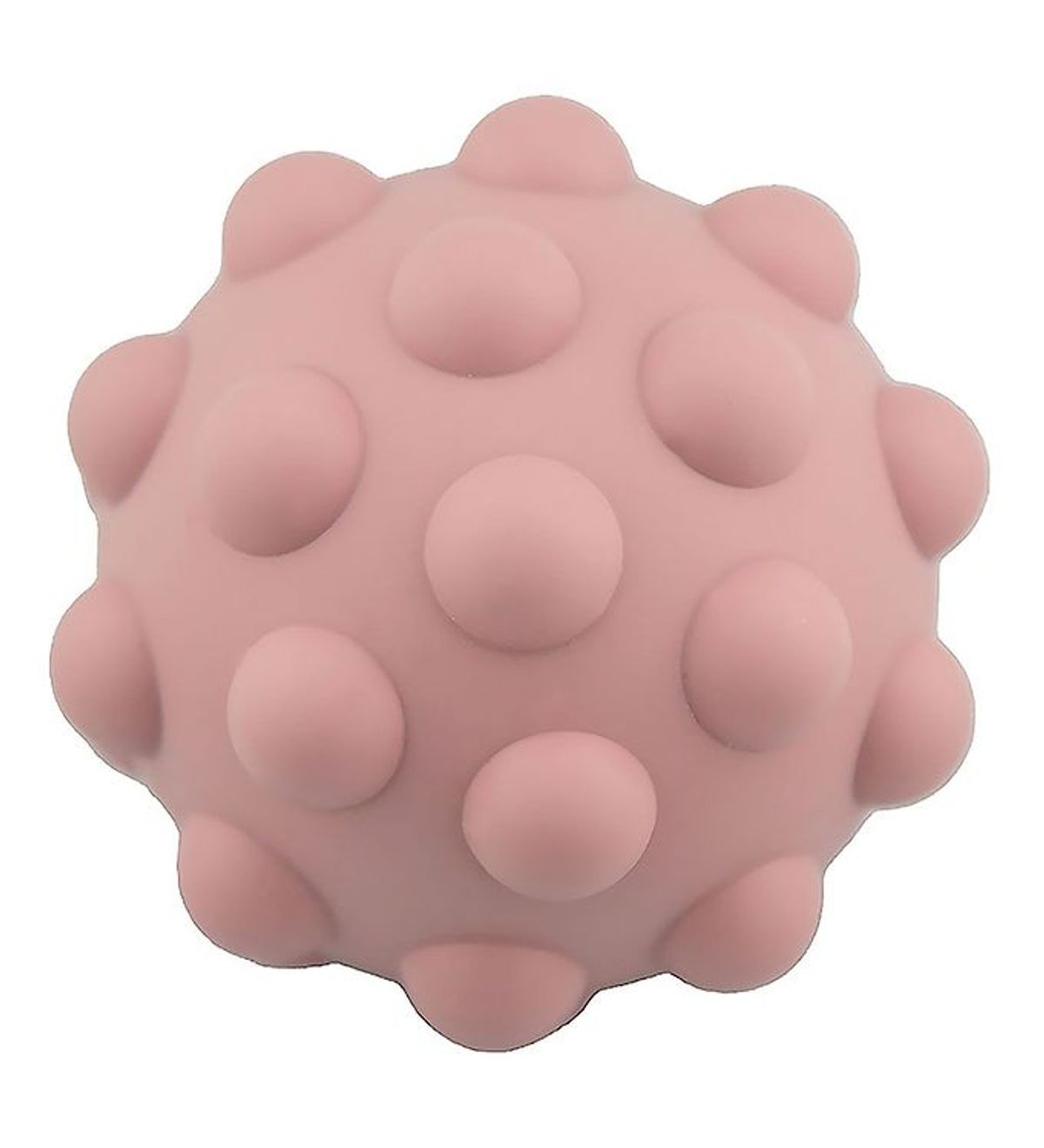 Tiny Tot Bold - Sensory Silicone Fidget Ball - 10 cm - Blush