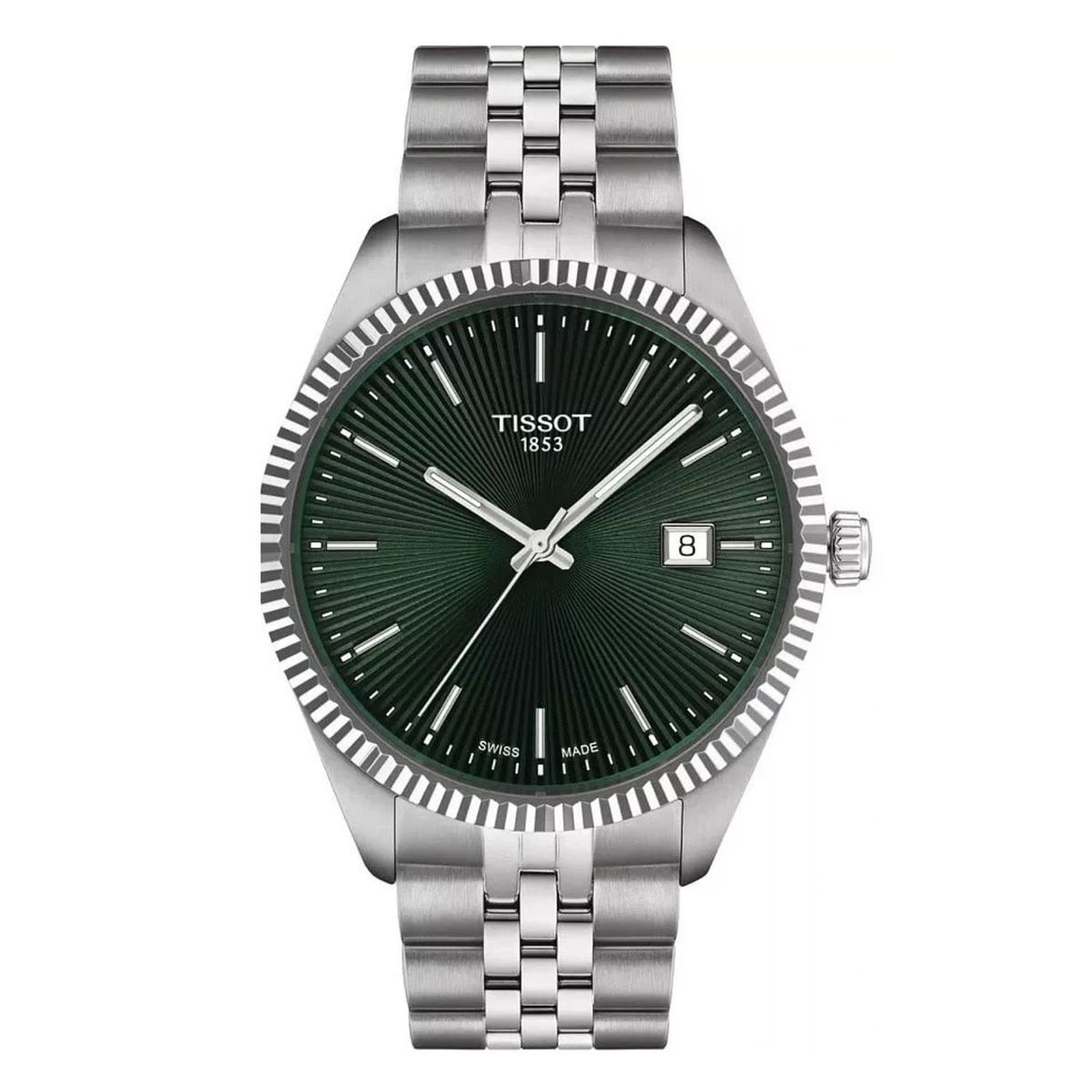 Tissot - Ballade stål med lænke, 40 mm T1564101109100