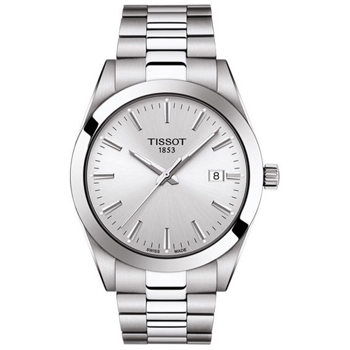 TISSOT Gentlemen White Herreur