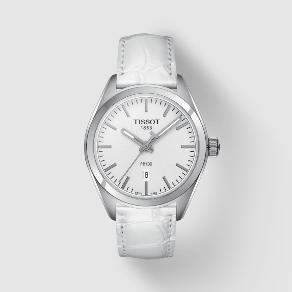 Tissot - PR 100 Dameur T1012101603100 Læder