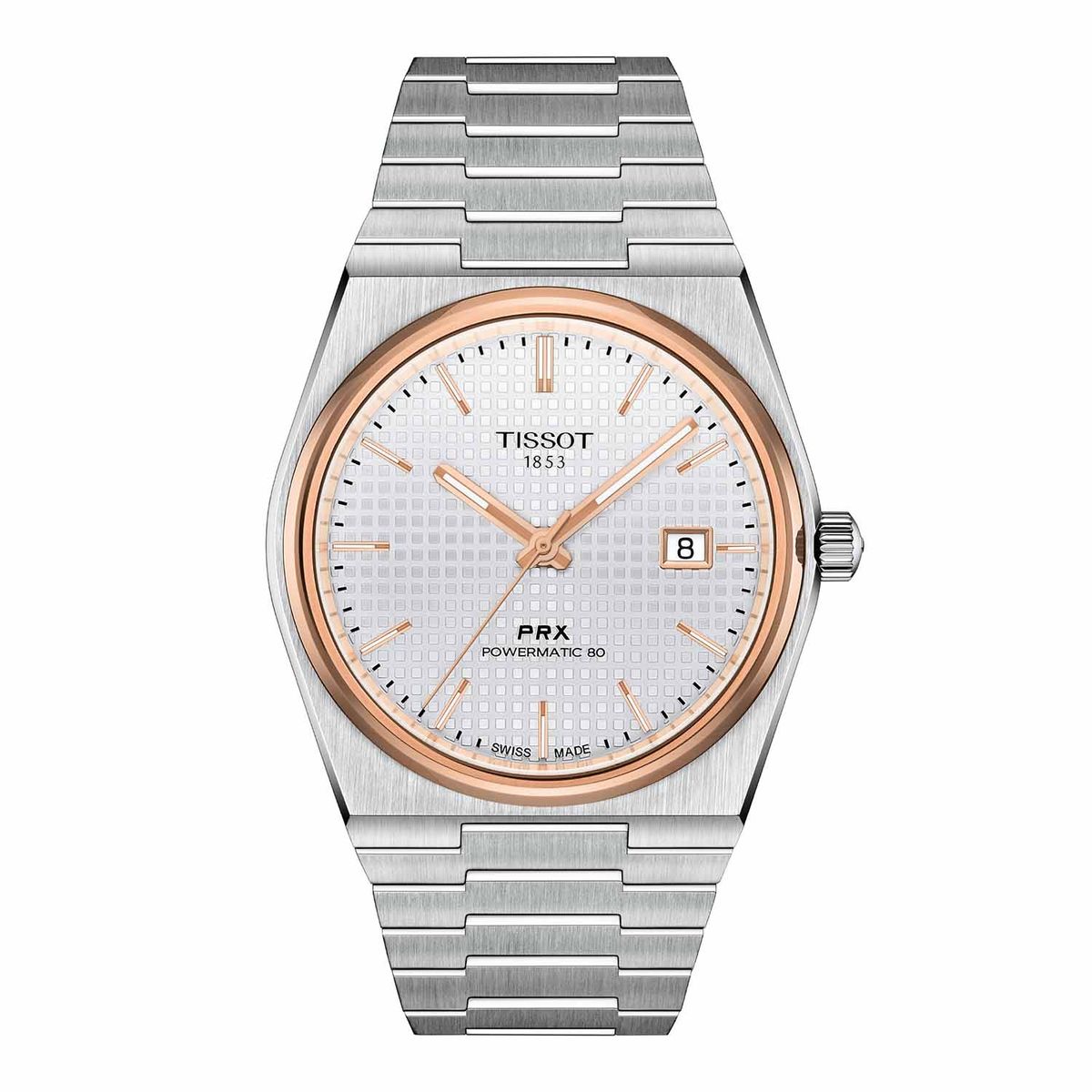 Tissot - PRX Powermatic 80 ur T1374072103100 Rustfrit stål