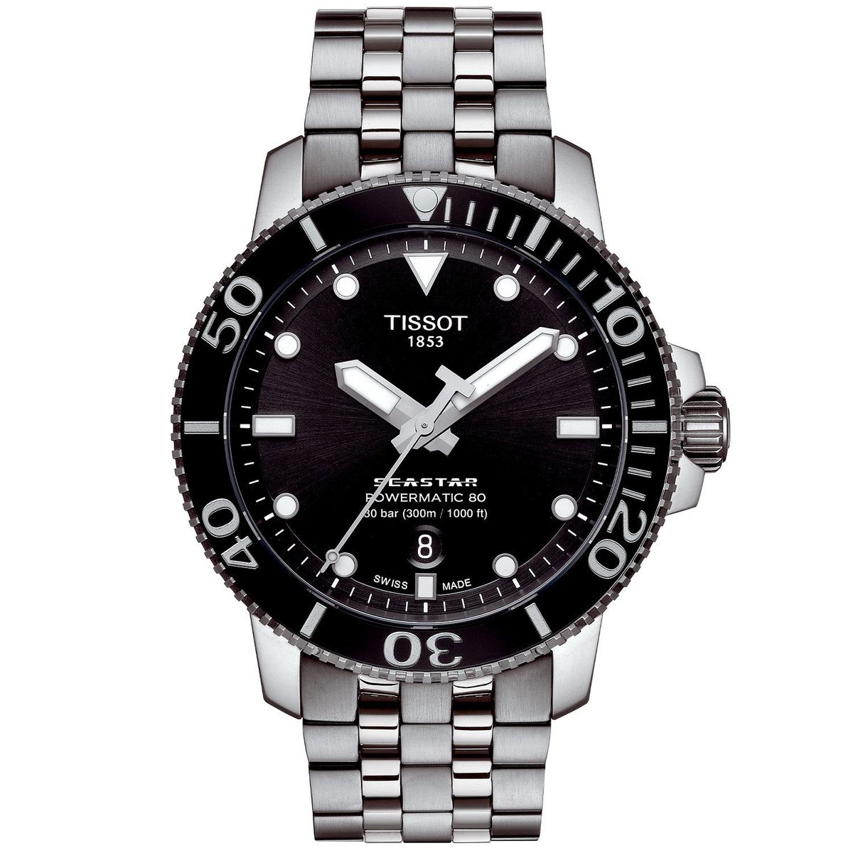 Tissot - Seastar 1000 Powermatic 80 Herreur T1204071105100