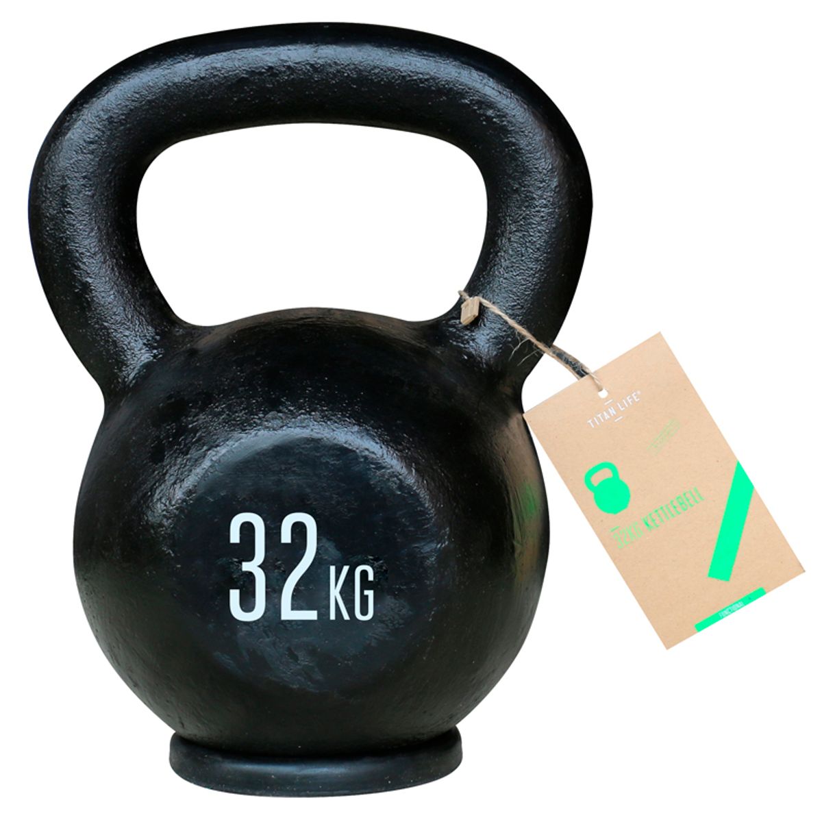 Titan LIFE Kettlebell 32 kg. (Støbejern)