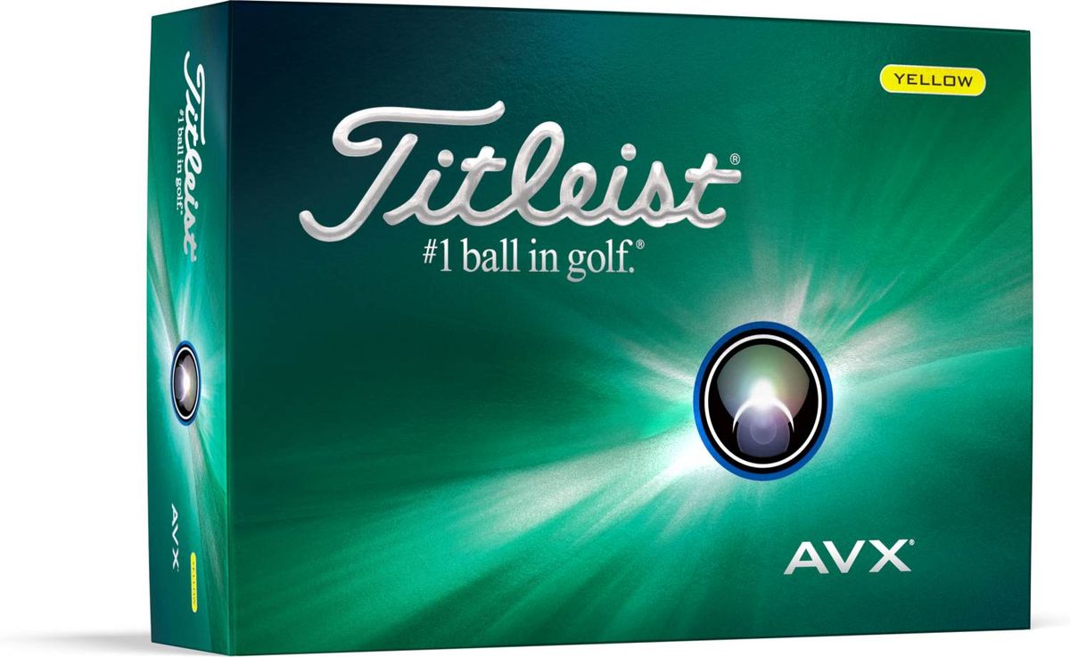 Titleist AVX (2024) Golfbolde - Ylw