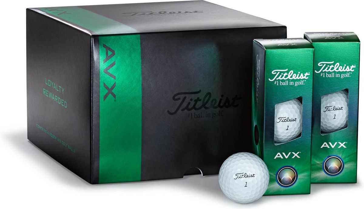 Titleist AVX Loyalty Rewarded (2024) Golfbolde - Hvid