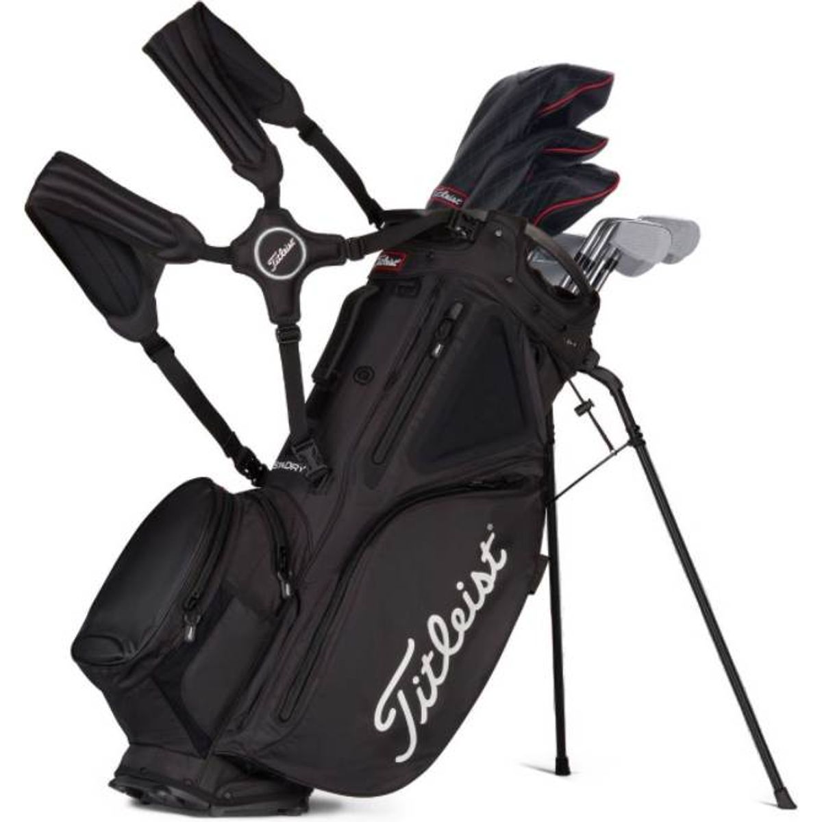 Titleist Hybrid 14 StaDry Vandtæt Bærebag - Black