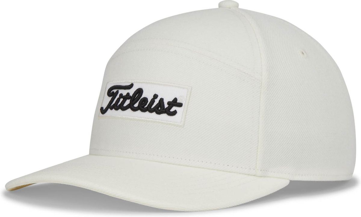 Titleist Oceanside Wool Kasket - Pearl/Black - Str. Justerbar