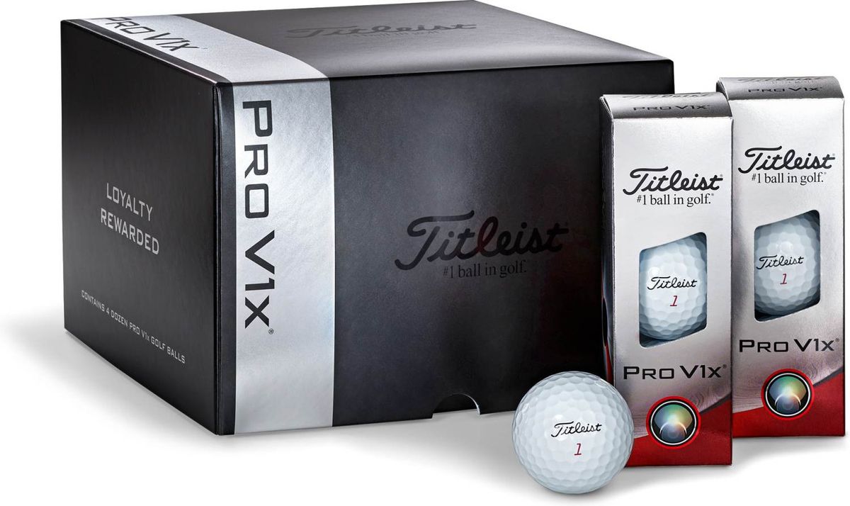 Titleist Pro V1x Loyalty Rewarded (2024) Golfbolde - Hvid