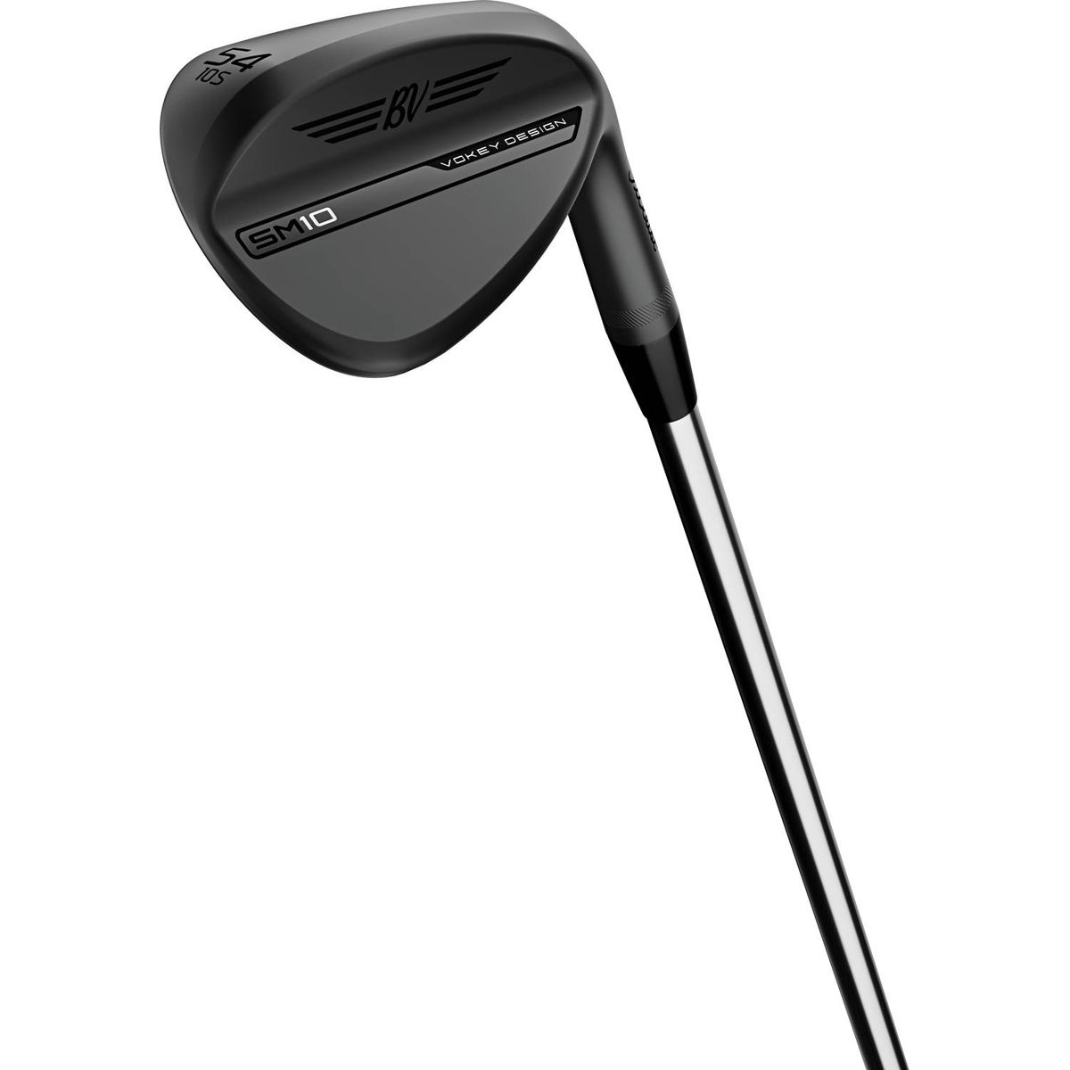 Titleist SM10 Gap Wedge - Jet Black - Højre - 50.0° / 08° / F - True Temper Dynamic Gold Stiff S200 Stål