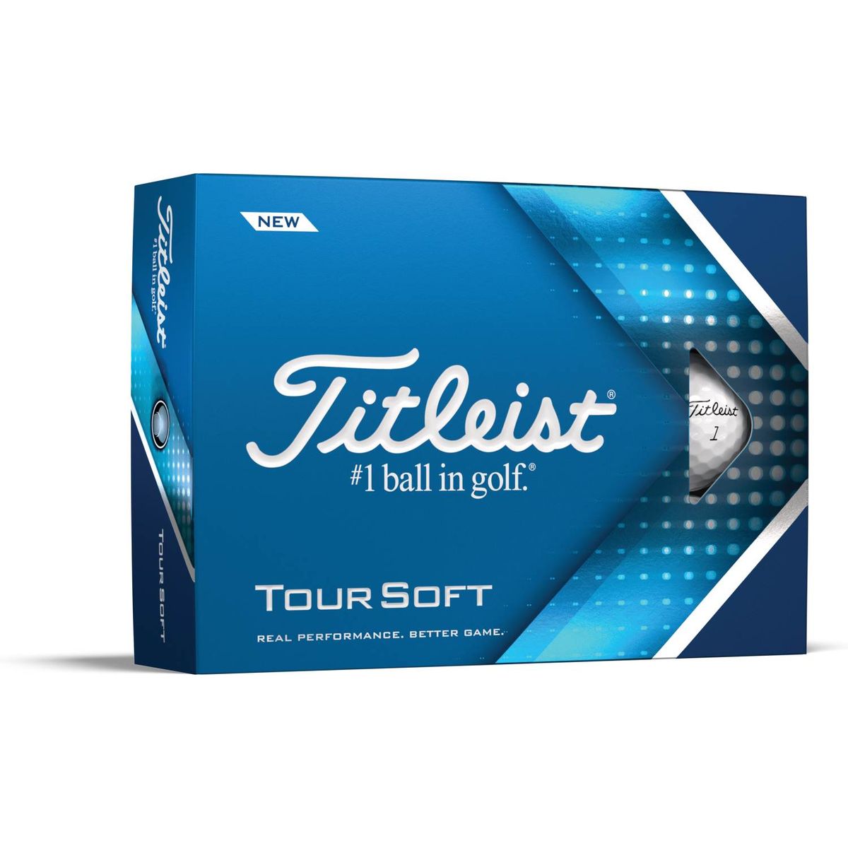 Titleist Tour Soft (2022) Golfbolde - Hvid