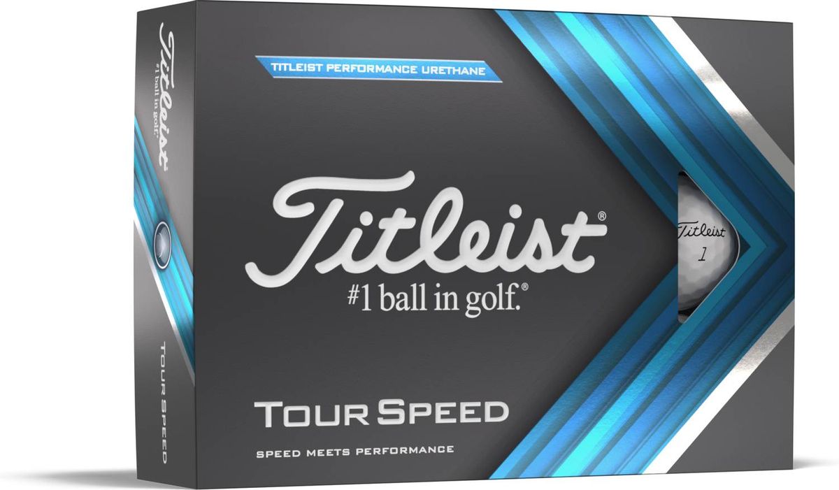 Titleist Tour Speed (2022) Golfbolde - Hvid