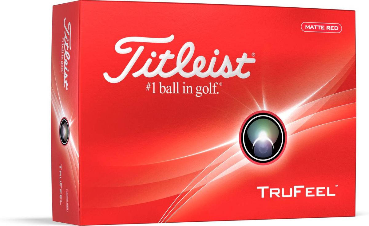 Titleist Trufeel (2024) Golfbolde - Red