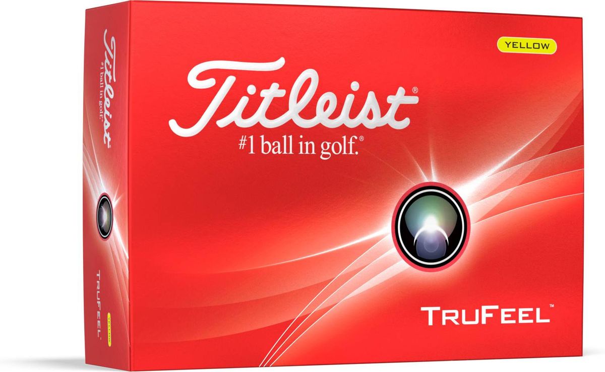 Titleist Trufeel (2024) Golfbolde - Ylw