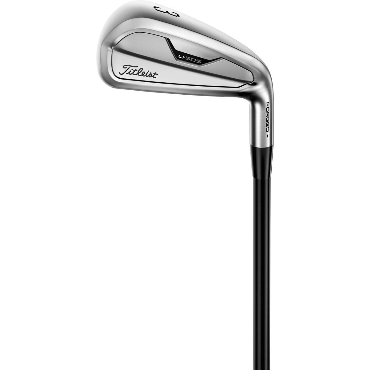 Titleist U505 Herre Utility Jern - Chrome - Højre - 18.0° (2) - Graphite Design Tour AD DI 85 Stiff Grafit