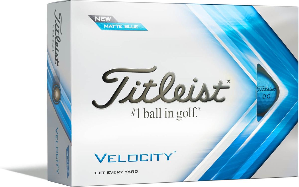 Titleist Velocity (2022) Golfbolde - Blå