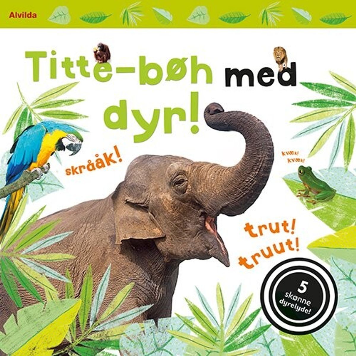 Titte-bøh Med Dyr! Med 5 Skønne Lyde - Diverse - Bog