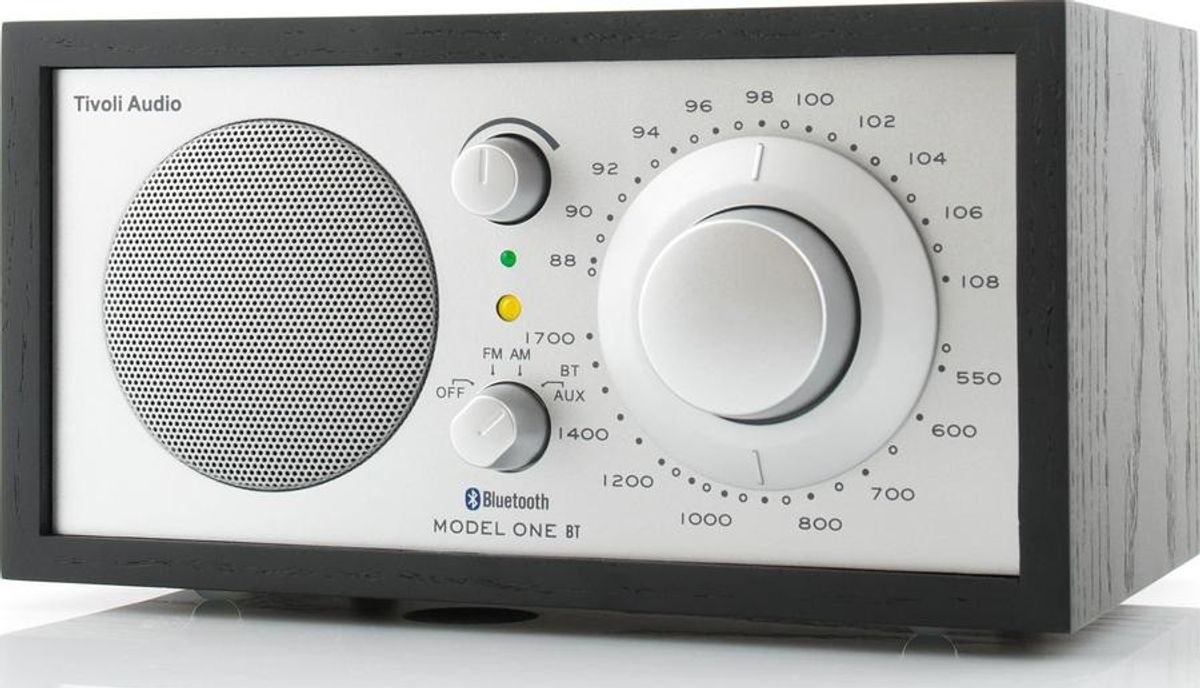 Tivoli Audio Model ONE BT Bluetooth Højtaler (Sort/Sølv)