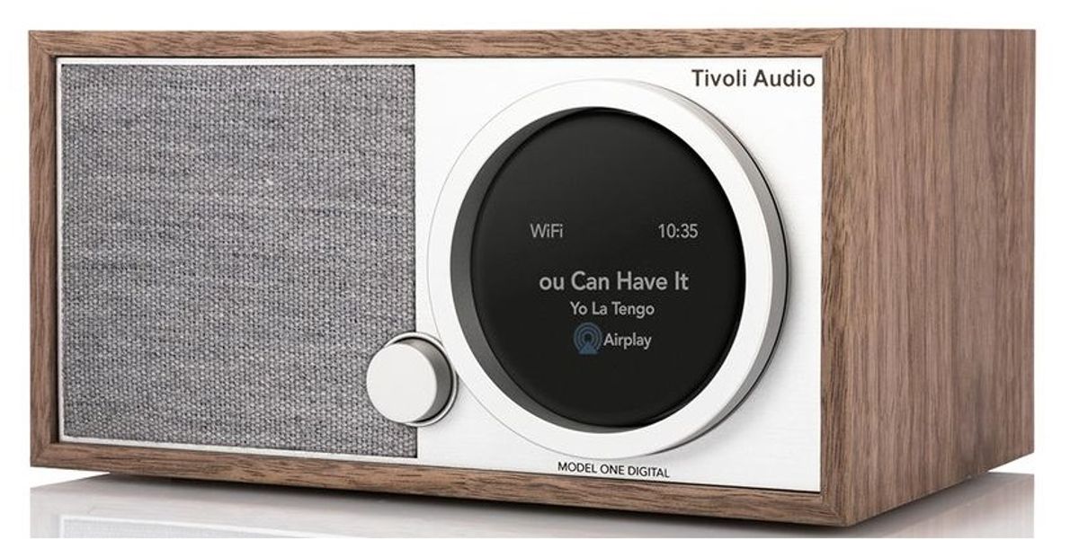 Tivoli Audio Model ONE GEN.2 Digital Højtaler (Valnød, Grå)