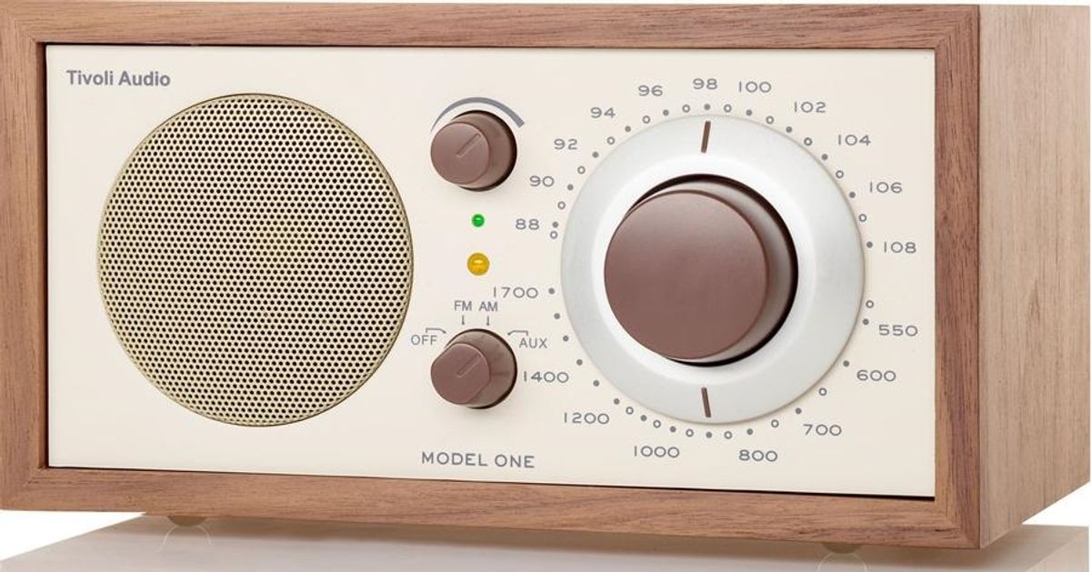 Tivoli Audio Model ONE Radio (Valnød/Beige)