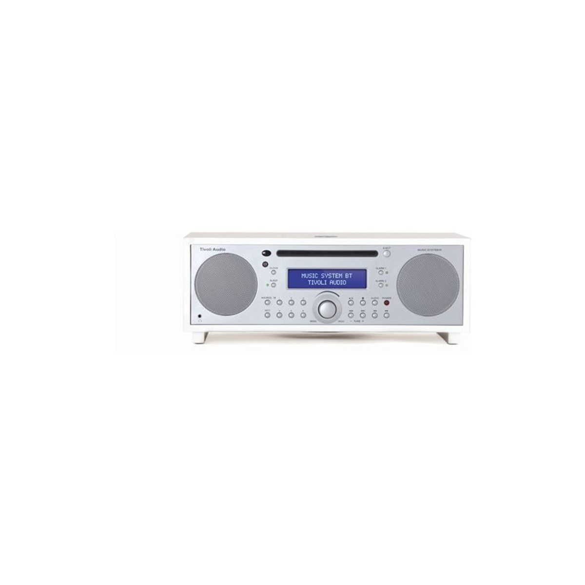 Tivoli Audio Music System BT White/Silver CD/FM/AM/AUX/Bluetooth - Hifi System