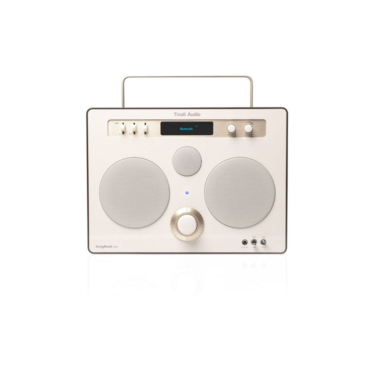 Tivoli Audio SongBook MAX, Cream/Brown bluetooth højtaler