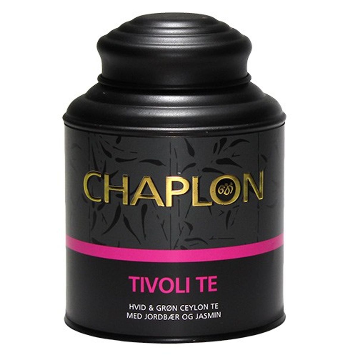 Tivoli grøn/hvid te dåse Økologisk - 160 gram - Chaplon